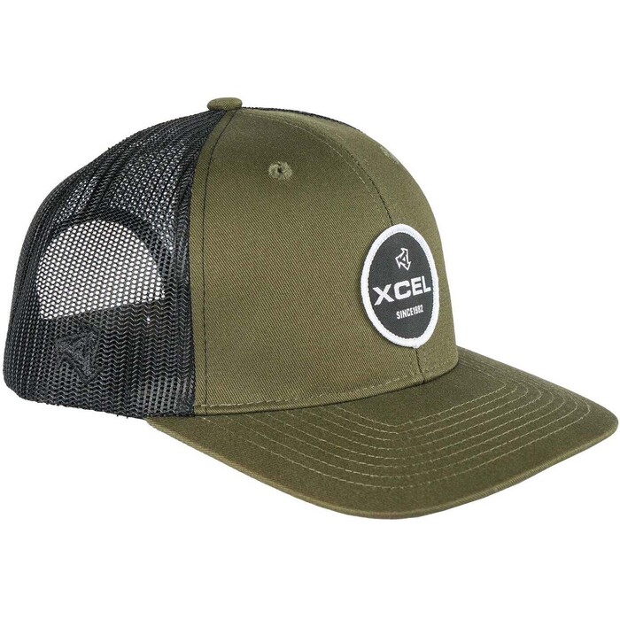 2024 Xcel Gorra Heritage Trucker MAHT1TK3 - Military